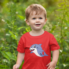 Load image into Gallery viewer, Baby Blue Shark Tee
